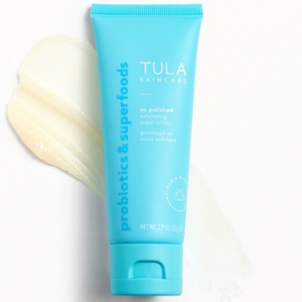 TULA So Polished Exfoliating Sugar Scrub New